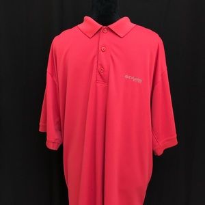 Columbia PFG Men's Shirt Size XL Pink Omni Shade.